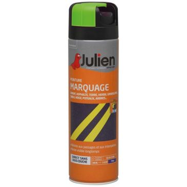 Bombe peinture Marquage 500 ml - Vert Fluo