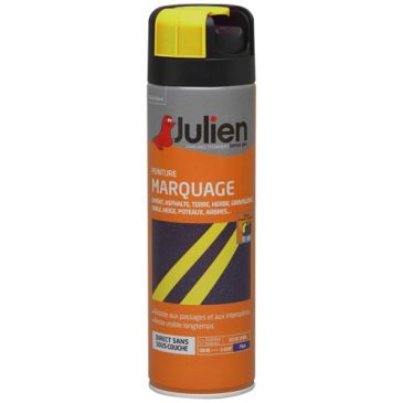 Bombe peinture Marquage 500 ml - Jaune Fluo