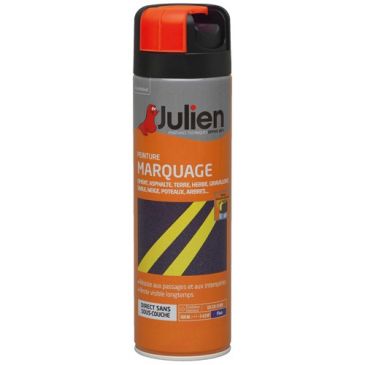 Bombe peinture Marquage 500 ml - Orange Fluo