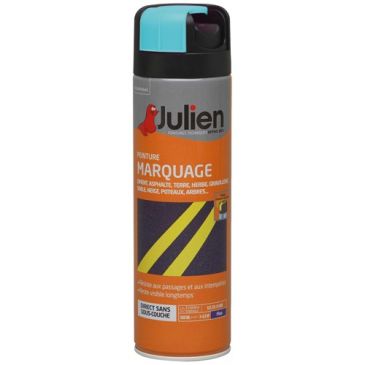 Bombe peinture Marquage 500 ml - Bleu Mat