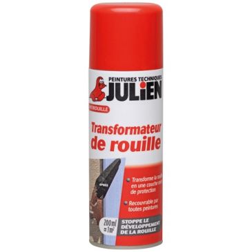 Stop'rouille transformateur de rouille aérosol 200 ml noir