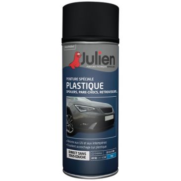 Bombe peinture spécial Plastique 400 ml - Gris Mat