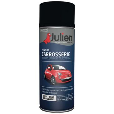 Bombe peinture Carrosserie 400 ml - Noir Métal