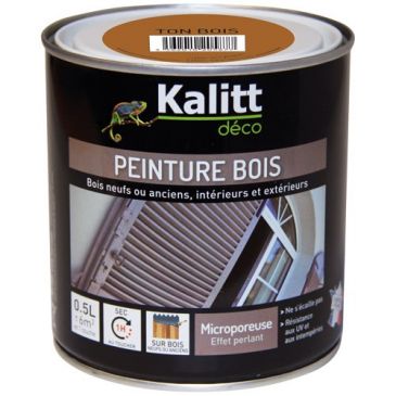 Kalitt bois acrylique satin ton bois 0.5l