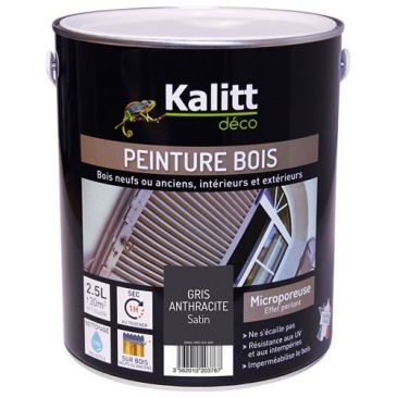 Kalitt Bois satin gris anthracite 2.5l