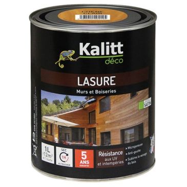Kalitt Lasure 5 ans les modernes chêne clair acrylique sati