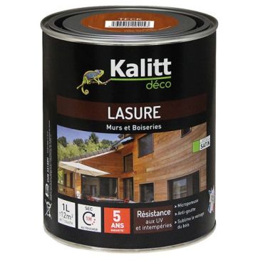 Kalitt Lasure 5 ans les modernes teck acrylique satin 1l