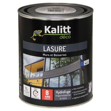 Kalitt Lasure 8 ans les modernes bois blanchi acrylique mat