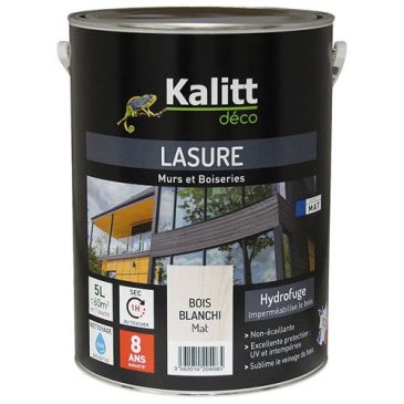 Kalitt Lasure 8ans les modernes bois blanchi acrylique mat