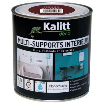 Kalitt Multi supports mat rouge velours 0.5l