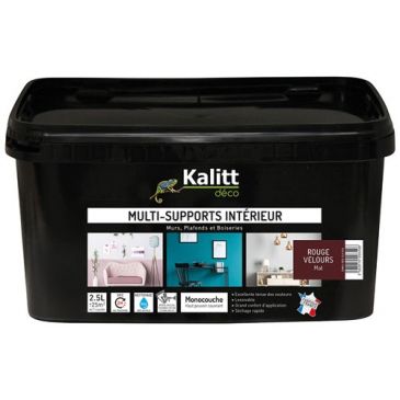 Kalitt Multi supports mat rouge velours 2.5l