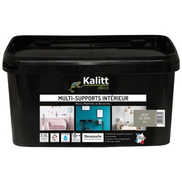 Kalitt Multi supports mat vert de gris 2.5l