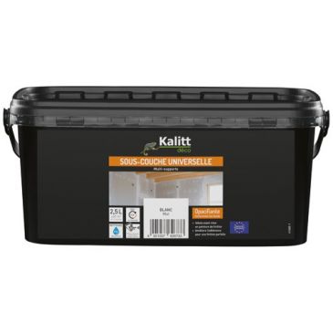 Peinture sous-couche universelle 2.5 L Mat - Blanc