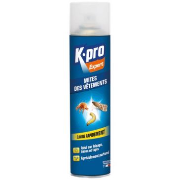 Aérosol mites des vêtements - 400 mL