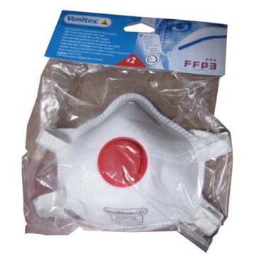 Kit de 2 masques ffp3 à valve m2fp3v