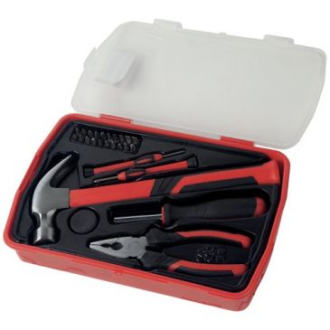 Kit outils avec marteau 27 pièces