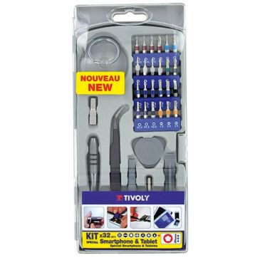 Embout et accessoire - Technic - spécial smartphones/tablette - coffret de 