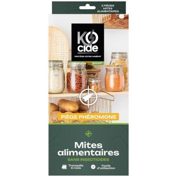 Phéromones mites alimentaires 2 plaques