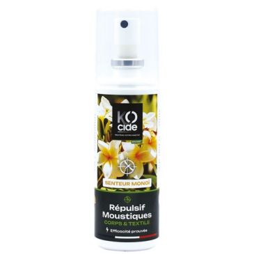 Kocide spray répulsif moustique senteur monoï 80 ml
