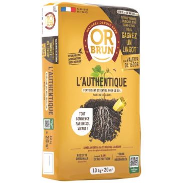L'authentique Or Brun fertilisant 10 kg