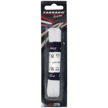 Lacet Tarrago plat marron 90cm