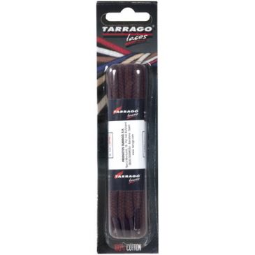 Lacet Tarrago rond fin marron 75cm