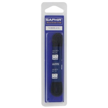 Lacets ronds fins 45cm noir 1 paire