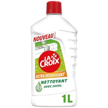 Lacroix gel ultra dégraissant avec javel 1 L