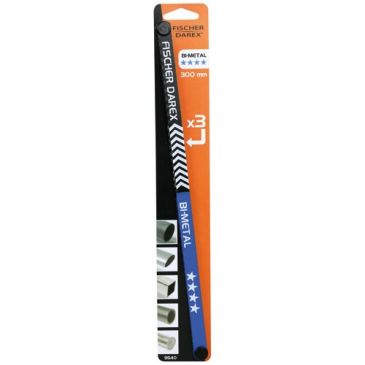 Lame scie métaux x3 bi métal blister