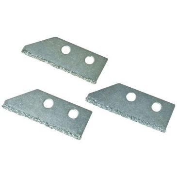 Lames carbure pour grattoir a joints carrelage x3