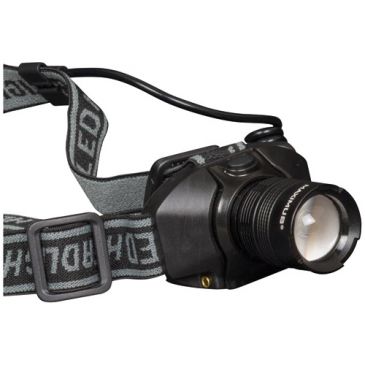 Lampe frontale - 200 lm - 5W - fonction focus - IP44 - noir