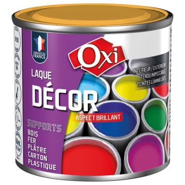 Laque décor 60 ml Aspect Brillant - Abricot