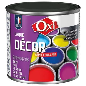 Laque décor 60 ml Aspect Brillant - Carbone