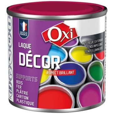 Laque décor 60 ml Aspect Brillant - Framboise