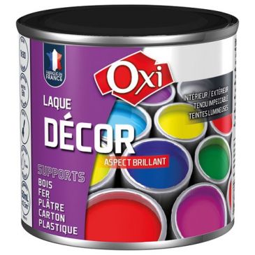 Laque décor 60 ml Aspect Brillant - Noir