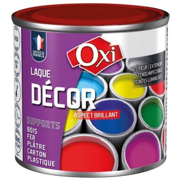 Laque décor 60 ml Aspect Brillant - Rouge Rubis