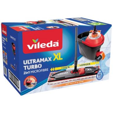 Kit complet lave-sol UltraMax turbo XL microfibre 2-en-1
