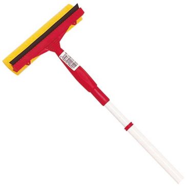 Lave vitre éponge 21 cm avec manche télescopique 2 x 80 cm