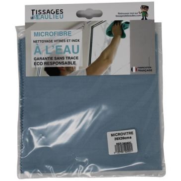 Lavette vitrage microvitre 39x39cm
