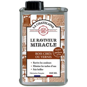 Raviveur miracle - bois cirés ou vernis - bidon - 250 mL