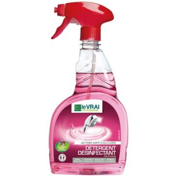 Détergent désinfectant sanitaires 5 en 1 - Spray 750 ml