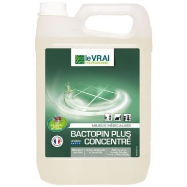 Le Vrai professionnel bactopin plus concentré 5l