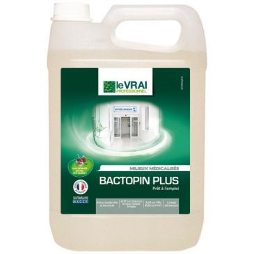 Détergent désinfectant professionnel 5 L - Bactopin Plus
