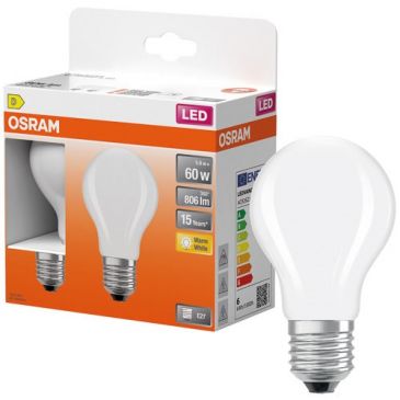 Led classic filament e27 5.9w chaud 806lm boite de 2