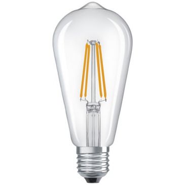 Led edison classic filament e27 3.8w 827lm chaud
