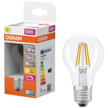 Led filament std dim. 5w e27 470lm 2700k boite
