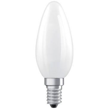 Led flamme verre dépoli  e14 1.8w 250lm froid