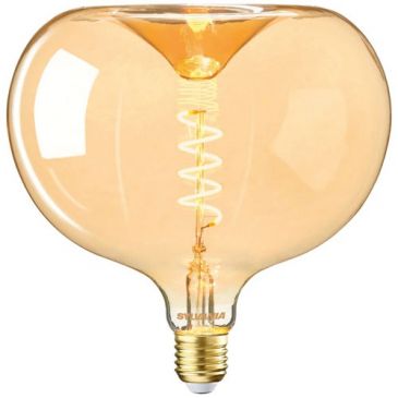 Led globe ambré e27 4w 250lm 2000k chaud boite