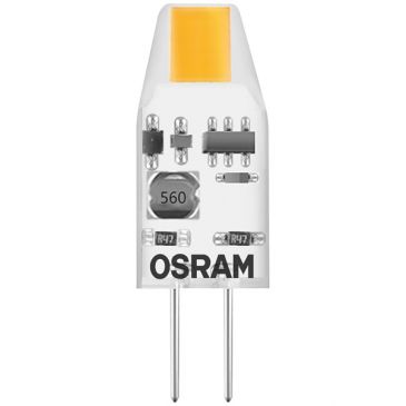 Led micro capsule claire 1 W G4 blanc chaud