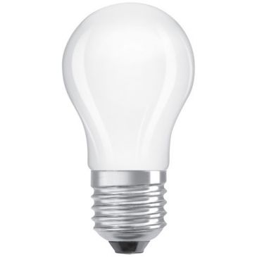 Led sphere verre depoli e27 3.4w 470lm chaud